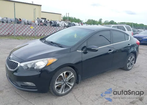 2016 Kia Forte Ex z USA, uszkodzony, nr VIN KNAFX4A8XG5506141